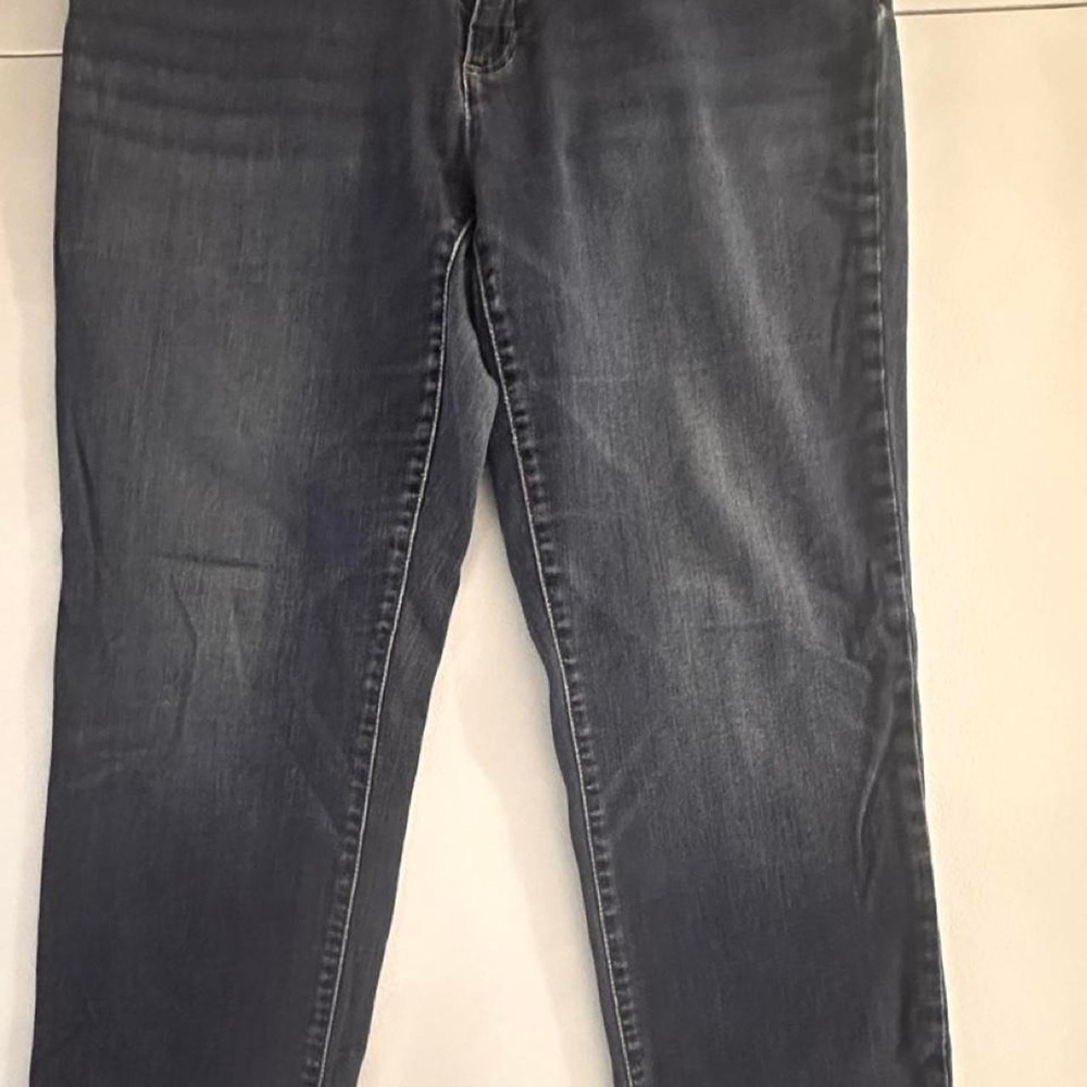 Chaps dark was straight leg jeans size 18W